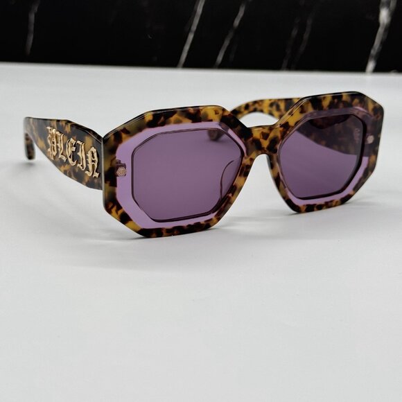 NEW SPP098M 0778 PHILIPP PLEIN SUPREME STAR HAVANA WOMEN SUNGLASSES - Picture 9 of 12